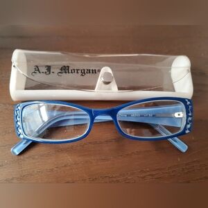 A.J. Morgan Blue Eyeglasses